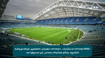 <p><strong>1000 مشارك..</strong> مهرجان «العلمين للياقة ورياضة الشارع» يختتم فعالياته بحماس غير مسبوق</p>